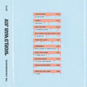 آلبوم World War Joy The Chainsmokers | Toogoosh