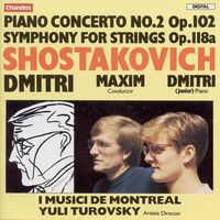 Piano Concerto No. 2 in F Major, Op. 102: II. Andante - I Musici de Montréal , Dmitri Shostakovich , Maxim Shostakovich | Toogoosh